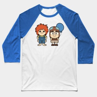Carl And Ellie Baseball T-Shirt